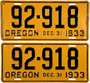 92 918 Oregon  1933