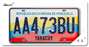 AA473BU Venezuela  American size high security license plate blank